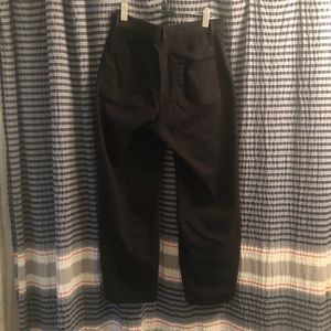 Everlane straight leg crop pants! Black size 4